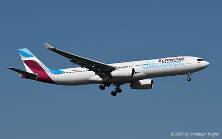 Airbus A330-343E | D-AFYR | Eurowings Discover | FRANKFURT (EDDF/FRA) 08.09.2021