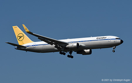 Boeing 767-31BER | D-ABUM | Condor | FRANKFURT (EDDF/FRA) 08.09.2021