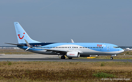 Boeing 737-8K5 | D-ATUR | TUIfly | FRANKFURT (EDDF/FRA) 08.09.2021