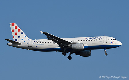 Airbus A320-214 | 9A-CTK | Croatia Airlines | FRANKFURT (EDDF/FRA) 08.09.2021