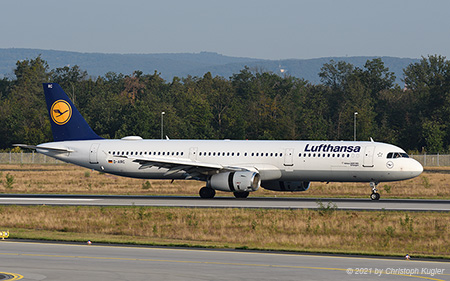 Airbus A321-131 | D-AIRC | Lufthansa | FRANKFURT (EDDF/FRA) 09.09.2021