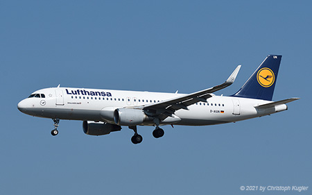 Airbus A320-214 | D-AIUN | Lufthansa | FRANKFURT (EDDF/FRA) 09.09.2021