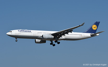 Airbus A330-343E | D-AIKM | Lufthansa | FRANKFURT (EDDF/FRA) 09.09.2021