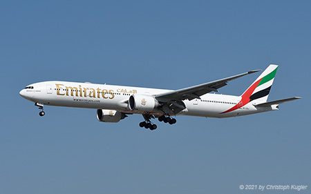Boeing 777-300ER | A6-EQJ | Emirates Airline | FRANKFURT (EDDF/FRA) 09.09.2021