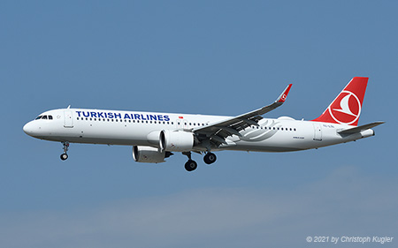 Airbus A321-271nx | TC-LSL | Turkish Airlines | FRANKFURT (EDDF/FRA) 09.09.2021
