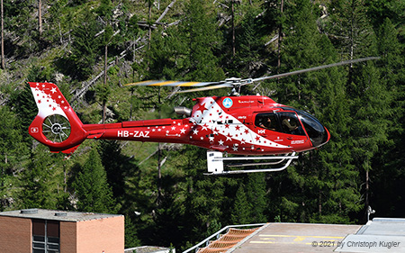 Airbus Helicopters H130 T2 | HB-ZAZ | Air Zermatt | ZERMATT (LSEZ/---) 18.08.2021