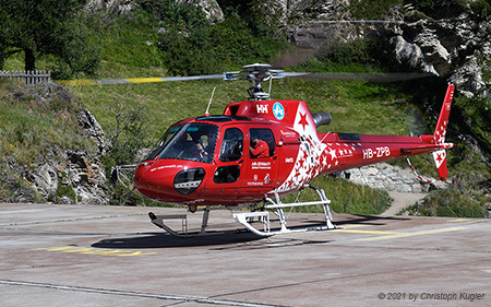 Eurocopter AS350 B3 Ecureuil | HB-ZPB | Air Zermatt | ZERMATT (LSEZ/---) 19.08.2021