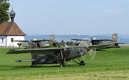 Pilatus PC-6/B2-H2M-1 | V-616 | Swiss Air Force | NOTTWIL (----/---) 14.09.2021