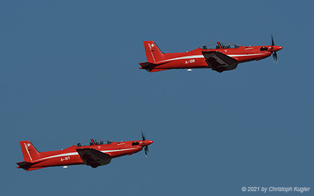 Pilatus PC-21 | FORMATION | Swiss Air Force | EMMEN (LSME/---) 26.08.2021