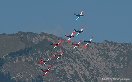 Pilatus PC-7 | - | Swiss Air Force (PC-7 Team) | MOLLIS (LSMF/---) 03.09.2021