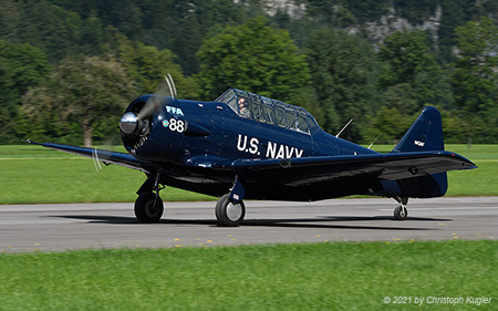 North American SNJ-5 Texan | N43AF | private | MOLLIS (LSMF/---) 03.09.2021