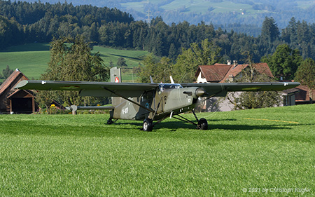 Pilatus PC-6/B2-H2M-1 | V-617 | Swiss Air Force | NOTTWIL (----/---) 14.09.2021