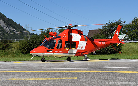AgustaWestland AW109SP Grand | HB-ZRS | Swiss Air Ambulance | ERSTFELD (LSXE/---) 01.09.2021