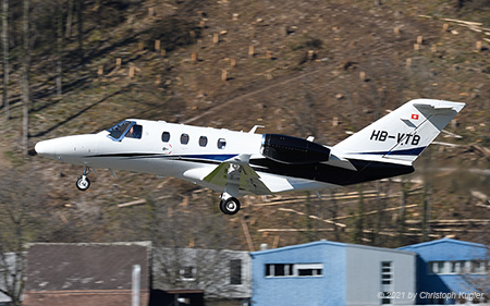 Textron Citation M2 | HB-VTB | untitled | BUOCHS (LSZC/BXO) 24.03.2021