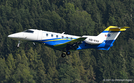 Pilatus PC-24 | HB-VVD | Pilatus Flugzeugwerke  |  for Svensk Ambulansflyg | BUOCHS (LSZC/BXO) 02.09.2021