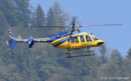 Bell 407GX | HB-ZNW | Alpinlift Helikopter | BUOCHS (LSZC/BXO) 02.09.2021