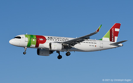 Airbus A320-251n | CS-TVG | TAP Air Portugal | Z&UUML;RICH (LSZH/ZRH) 24.01.2021