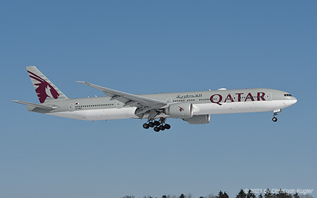Boeing 777-300ER | A7-BEO | Qatar Airways | Z&UUML;RICH (LSZH/ZRH) 13.02.2021