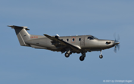 Pilatus PC-12/47E | LX-FLG | untitled (JetFly Aviation)  |  1700th PIlatus PC-12 built | Z&UUML;RICH (LSZH/ZRH) 20.02.2021