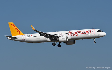 Airbus A321-251nx | TC-RBF | Pegasus Airlines | Z&UUML;RICH (LSZH/ZRH) 28.02.2021
