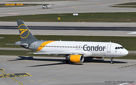 Airbus A320-214 | D-AICS | Condor | Z&UUML;RICH (LSZH/ZRH) 28.03.2021