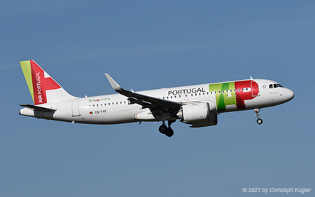 Airbus A320-251n | CS-TVC | TAP Air Portugal | Z&UUML;RICH (LSZH/ZRH) 29.03.2021