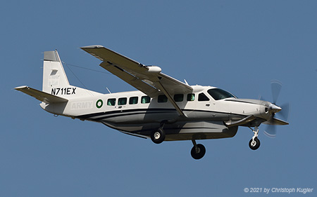 Textron Grand Caravan EX | N711EX | untitled (Textron Aviation)  |  on delivery to Pakistan Army | Z&UUML;RICH (LSZH/ZRH) 01.04.2021