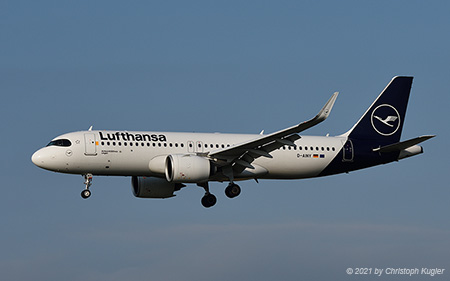 Airbus A320-271n | D-AINY | Lufthansa | Z&UUML;RICH (LSZH/ZRH) 15.04.2021