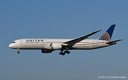 Boeing 787-9 | N38955 | United Airlines | Z&UUML;RICH (LSZH/ZRH) 16.04.2021