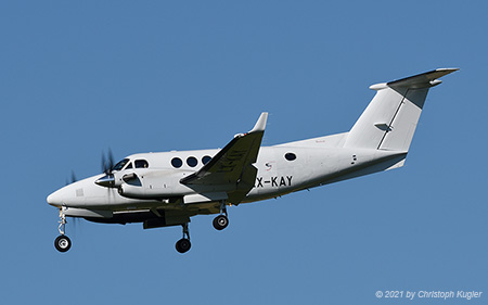 Textron King Air 200GT | LX-KAY | untitled | Z&UUML;RICH (LSZH/ZRH) 14.05.2021