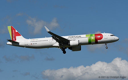 Airbus A321-251nx | CS-TJQ | TAP Air Portugal | Z&UUML;RICH (LSZH/ZRH) 23.05.2021
