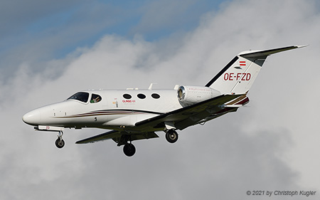 Cessna 510 Citation Mustang | OE-FZD | untitled (GlobeAir) | Z&UUML;RICH (LSZH/ZRH) 23.06.2021