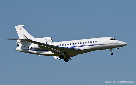 Dassault Falcon 8X | HB-JIM | untitled (Jet Aviation BizJets) | Z&UUML;RICH (LSZH/ZRH) 10.07.2021