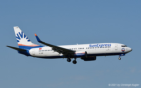 Boeing 737-8AS | TC-SOP | SunExpress | Z&UUML;RICH (LSZH/ZRH) 10.07.2021
