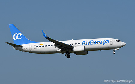 Boeing 737-800 | EC-MPG | Air Europa | Z&UUML;RICH (LSZH/ZRH) 21.07.2021