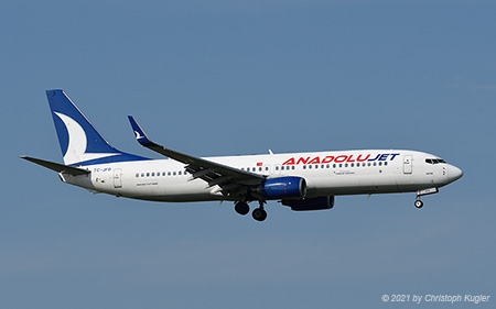 Boeing 737-8F2 | TC-JFD | AnadoluJet | Z&UUML;RICH (LSZH/ZRH) 23.07.2021