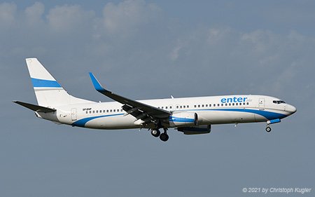 Boeing 737-8AS | SP-ENP | Enter Air | Z&UUML;RICH (LSZH/ZRH) 13.08.2021
