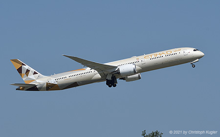 Boeing 787-10 | A6-BMF | Etihad Airways | Z&UUML;RICH (LSZH/ZRH) 14.08.2021