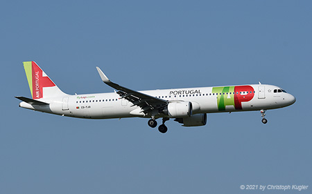 Airbus A321-251nx | CS-TJO | TAP Air Portugal | Z&UUML;RICH (LSZH/ZRH) 14.08.2021