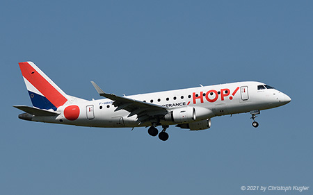 Embraer ERJ-170STD | F-HBXB | Air France HOP | Z&UUML;RICH (LSZH/ZRH) 05.09.2021