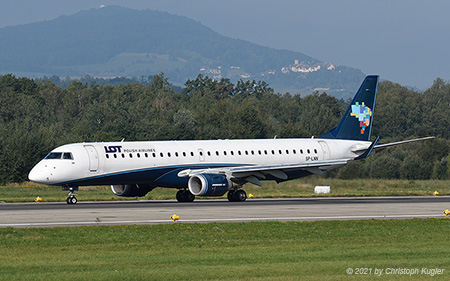 Embraer ERJ-195IGW | SP-LNN | LOT Polish Airlines  |  basic Azul Linhas Aereas Brasileiras cs | Z&UUML;RICH (LSZH/ZRH) 11.09.2021