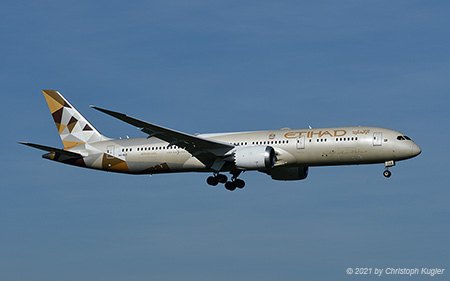 Boeing 787-9 | A6-BLE | Etihad Airways | Z&UUML;RICH (LSZH/ZRH) 01.10.2021