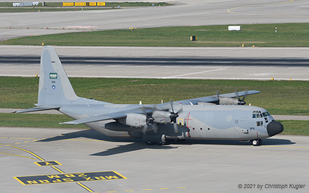 Lockheed C-130H-30 Hercules | 1631 | Royal Saudi Air Force | Z&UUML;RICH (LSZH/ZRH) 16.10.2021