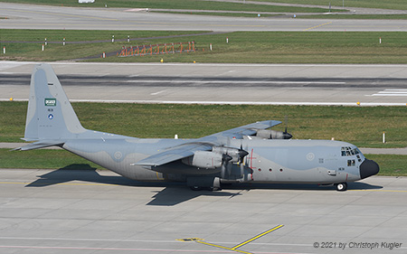 Lockheed C-130H-30 Hercules | 1631 | Royal Saudi Air Force | Z&UUML;RICH (LSZH/ZRH) 16.10.2021