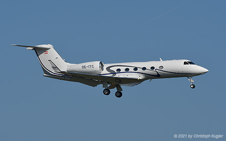 Gulfstream G450 | OE-ITC | untitled (Luxaviation Germany) | Z&UUML;RICH (LSZH/ZRH) 24.10.2021