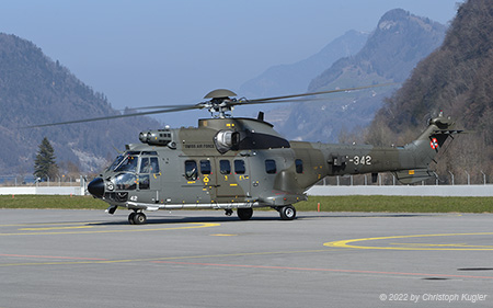 Eurocopter AS532 UL Cougar | T-342 | Swiss Air Force | ALPNACH (LSMA/---) 09.03.2022