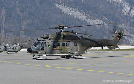 Aerospatiale AS332 M1 Super Puma | T-311 | Swiss Air Force | ALPNACH (LSMA/---) 09.03.2022