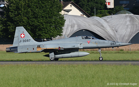 Northrop F-5E Tiger II | J-3097 | Swiss Air Force | EMMEN (LSME/---) 13.07.2022