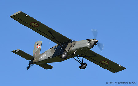 Pilatus PC-6/B2-H2M-1 | V-614 | Swiss Air Force | LSNB 12.09.2022