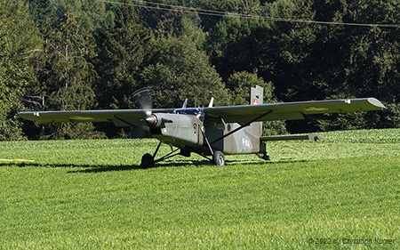 Pilatus PC-6/B2-H2M-1 | V-614 | Swiss Air Force | LSNB 12.09.2022